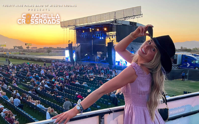 Photo of Coachella Crossroads outdoor concert venue at Spotlight 29 Casino in Coachella CA. Photo from bob Bogard @ the Jones Agency Palm Springs CA