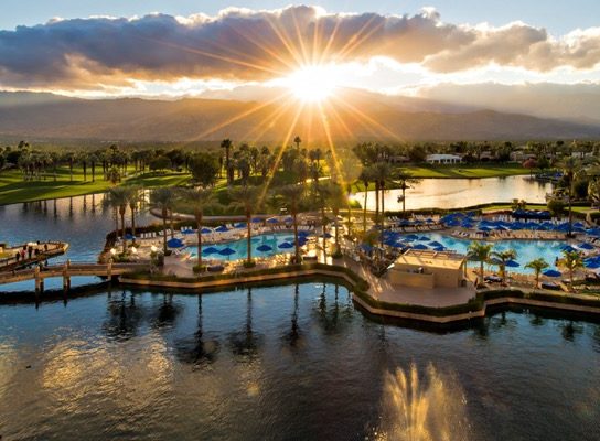 Aerial View of JW Marriott Resort in Palm Desert CA Photo from JW Marriott Corp, and Emma Haber PR Group