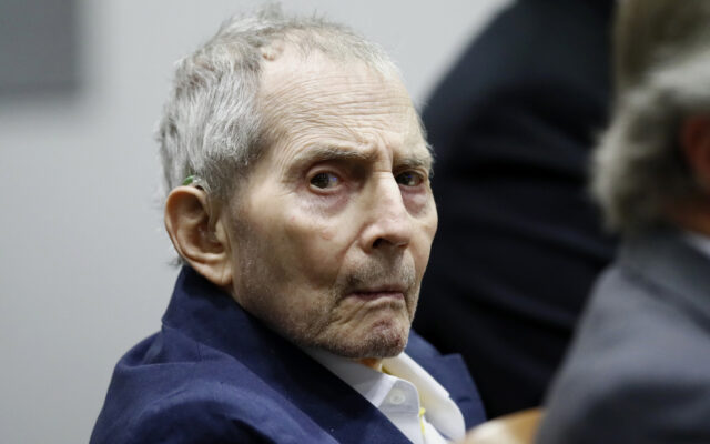 Real estate heir Robert Durst sits during his murder trial at the Airport Branch Courthouse in Los Angeles on Wednesday, March 4, 2020. After a Hollywood film about him, an HBO documentary full of seemingly damning statements, and decades of suspicion, Durst is now on trial for murder. In opening statements Wednesday, prosecutors will argue Durst killed his close friend Susan Berman before New York police could interview her about the 1982 disappearance of Durst's wife. (Etienne Laurent/EPA via AP, Pool) used locally Jan 10th 2022. @ap.images