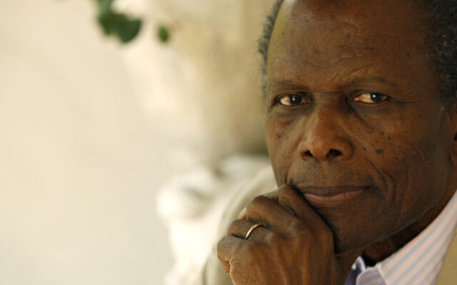 Actor Sidney Poitier poses for a portrait in Beverly Hills, Calif. on Monday, June 2, 2008. (AP Photo/Matt Sayles) used locally Jan 7th 2022 @ap.images