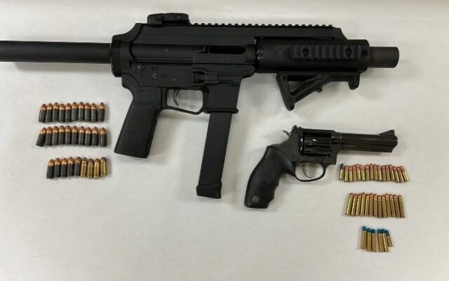 Felon Busted With Guns & Ammo