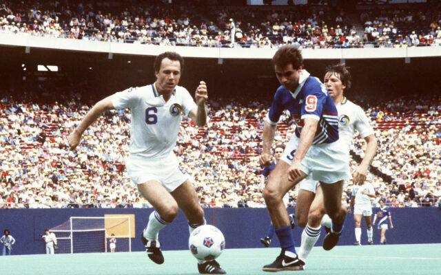 Soccer Legend Franz Beckenbauer Passes