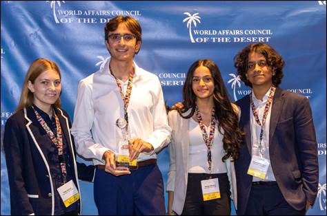 Palm Desert High School Wins Local WorldQuest 2024