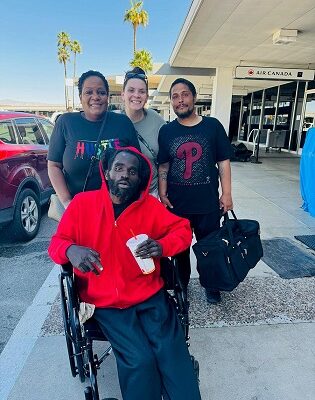 Desert Volunteers Take Action; Homeless Man Reunited With Family In Florida