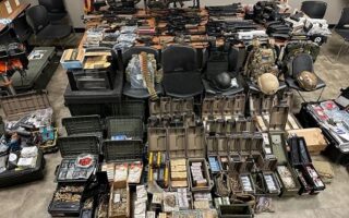 Convicted Felons Busted With Large Cache Of Guns, Ammo